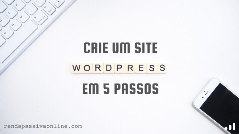 Crie um site wordpress em 5 passos